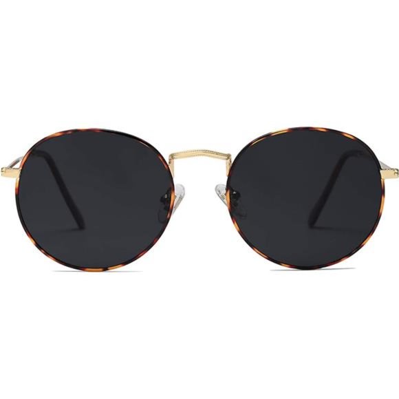 Small Round Polarized Sunglasses, Classic Vintage Retro Shades UV400